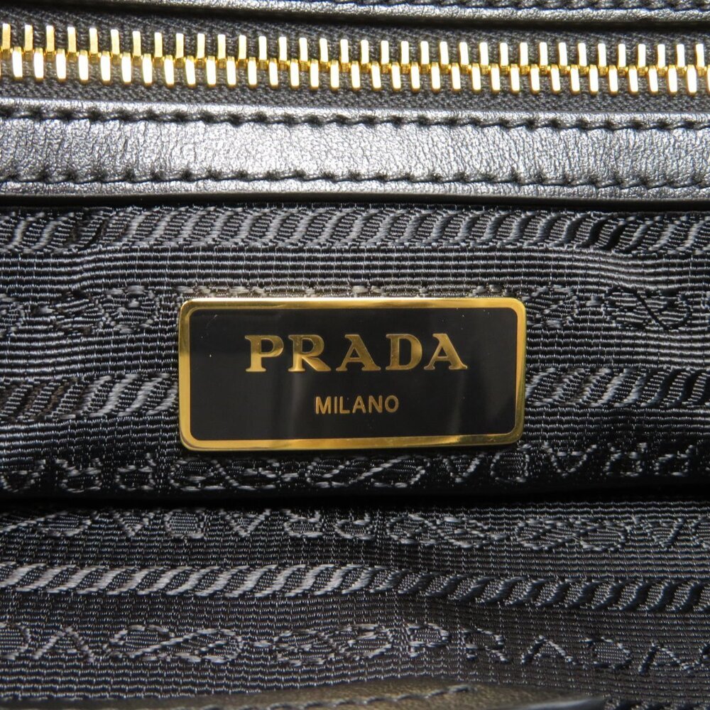 Prada logo motif tote bag leather - Picture 6 of 11
